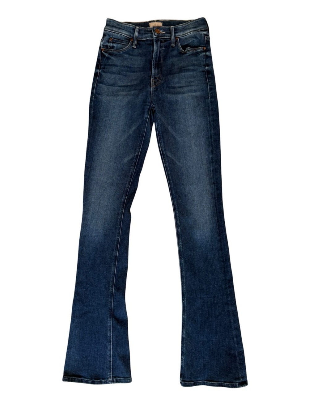 MOTHER High Waisted Runaway Sweet And Sassy Flare Jeans 25